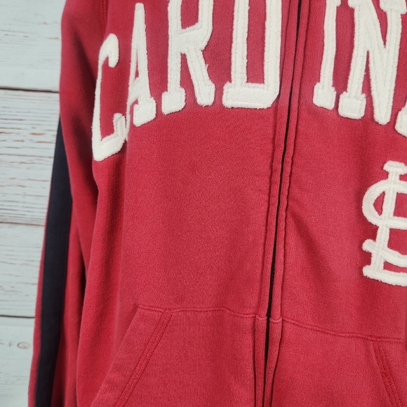St. Louis Cardinals Banner Supply Co. Track Jacket Zip Up Men’s XL Unisex - Picture 4 of 7